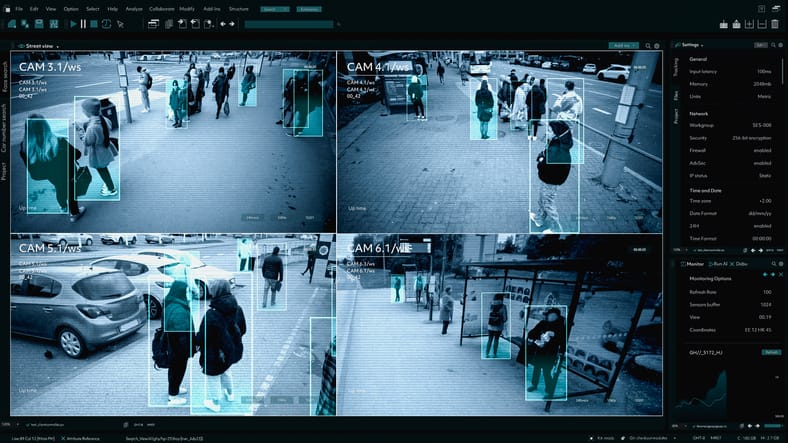 Surveillance camera images