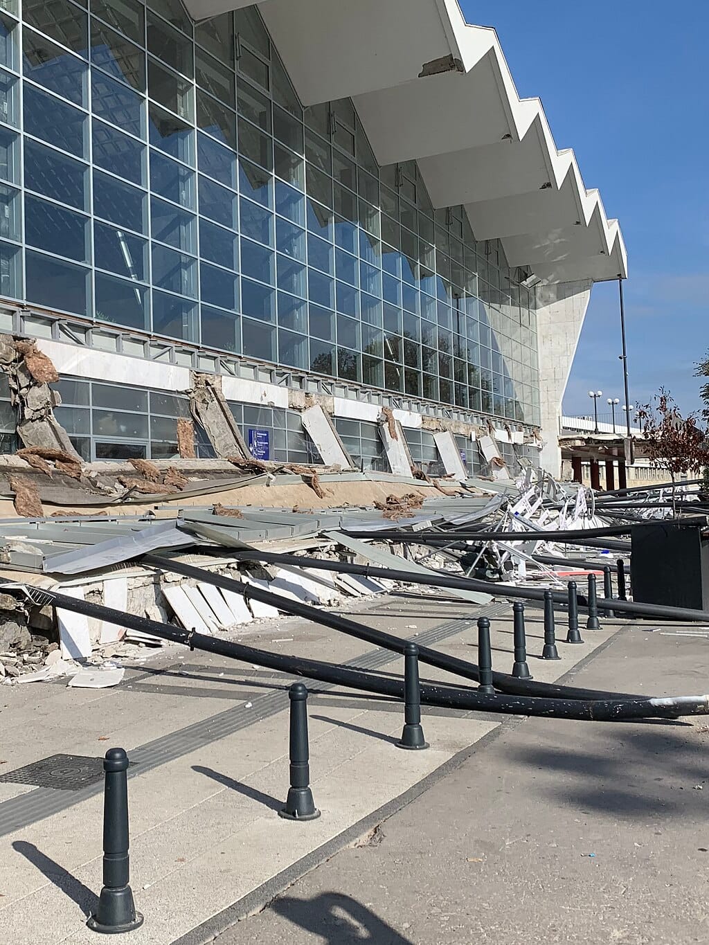 Picture of Novi Sad canopy collapse