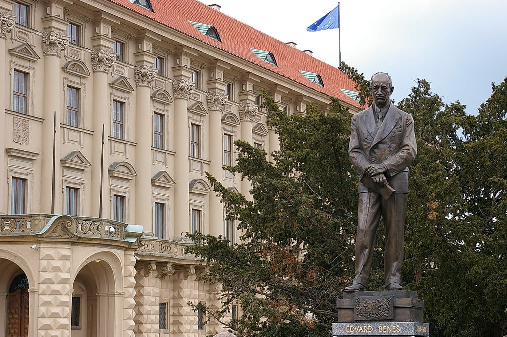 The sculpture of Edvard Benes