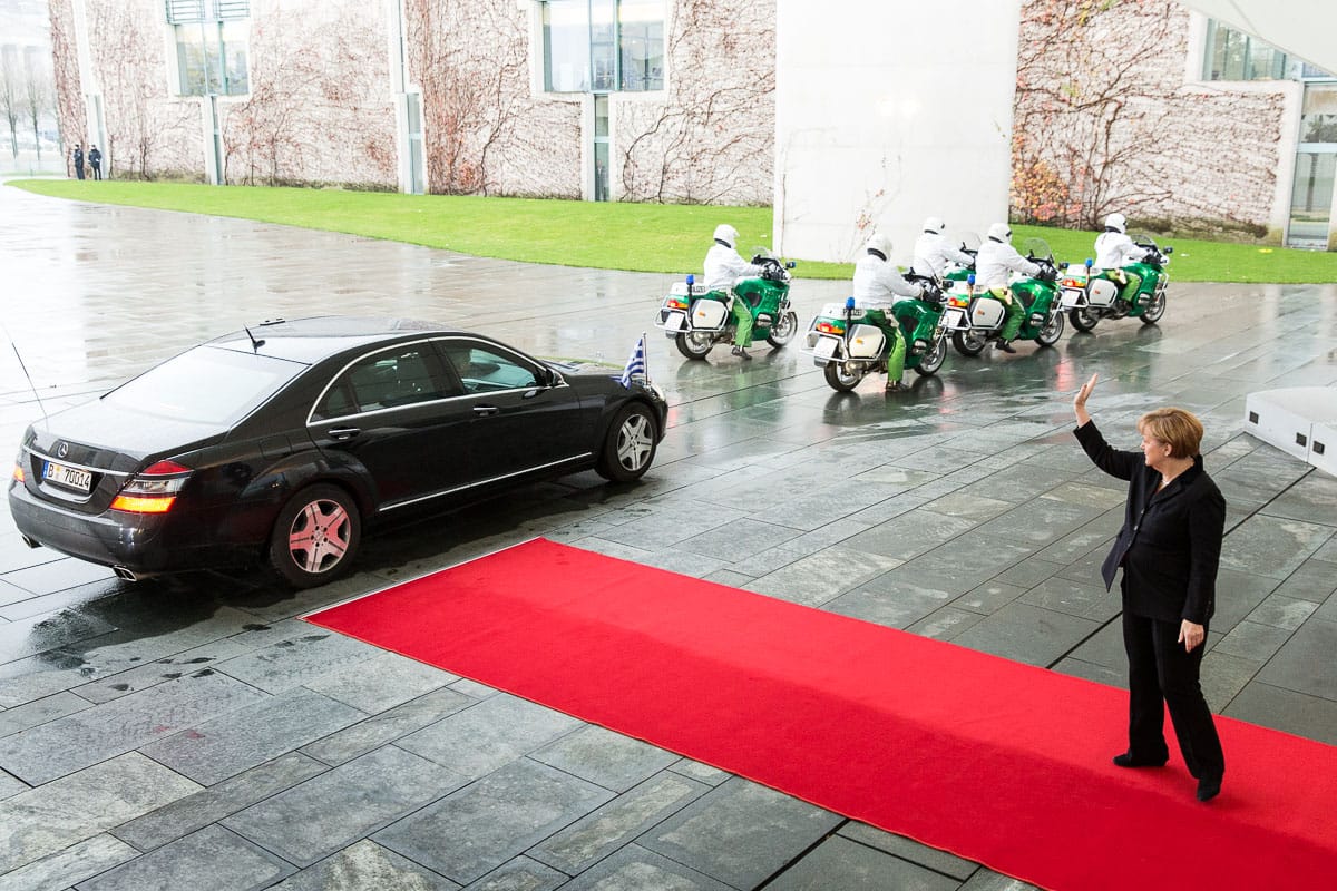 Germans vote, Central Europe shivers