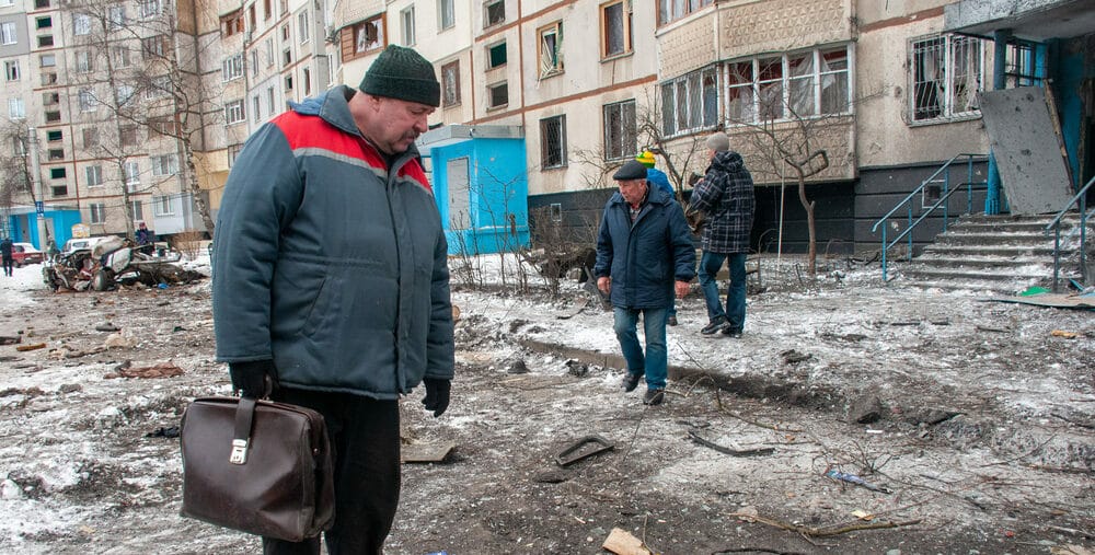 Bombing of children's hospital in Mariupol "genocide", says Zelensky