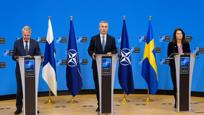 NATO chief vows to up Baltic sea presence during Swedish application process