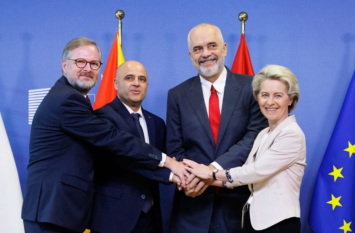 Albania, North Macedonia open talks to join EU