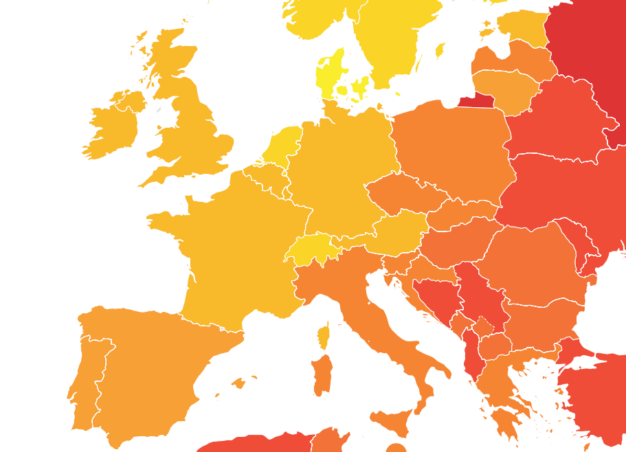 Estonia tops TI's Corruption Perceptions Index in CEE, Hungary bottom