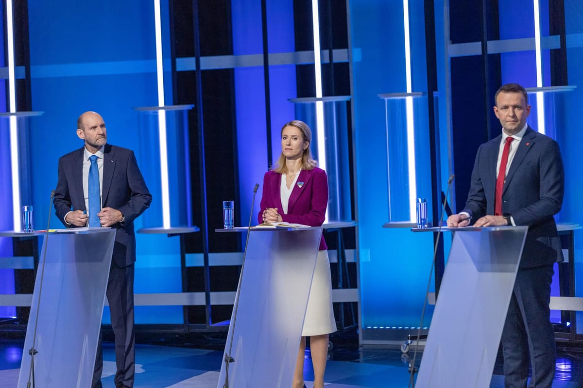 Kallas ahead in polls as Estonians cast their ballots