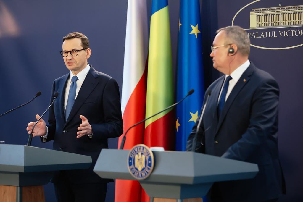 Polish PM backs alliance with Romania, Ukraine