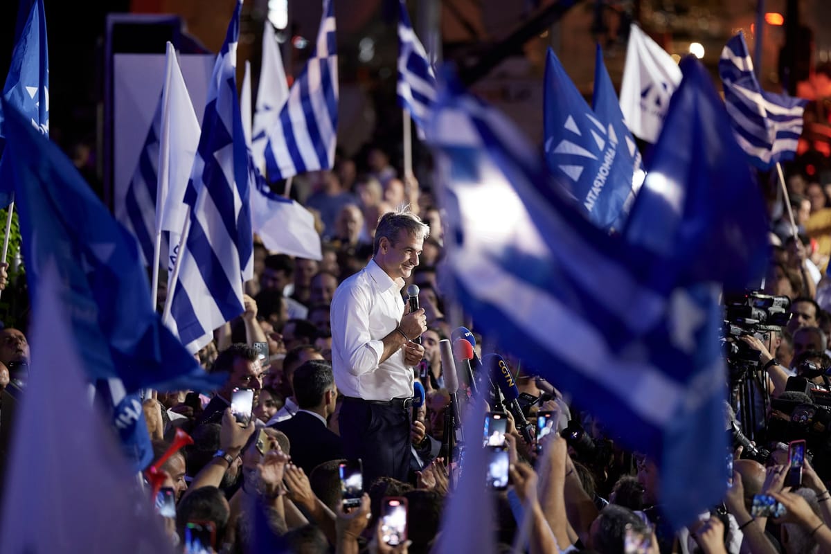 Big win for right-wing in Greek elections