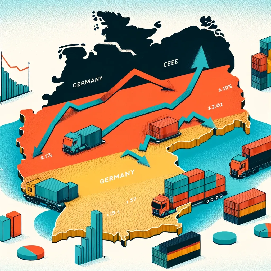 CEE trade with Germany slumped in 2023
