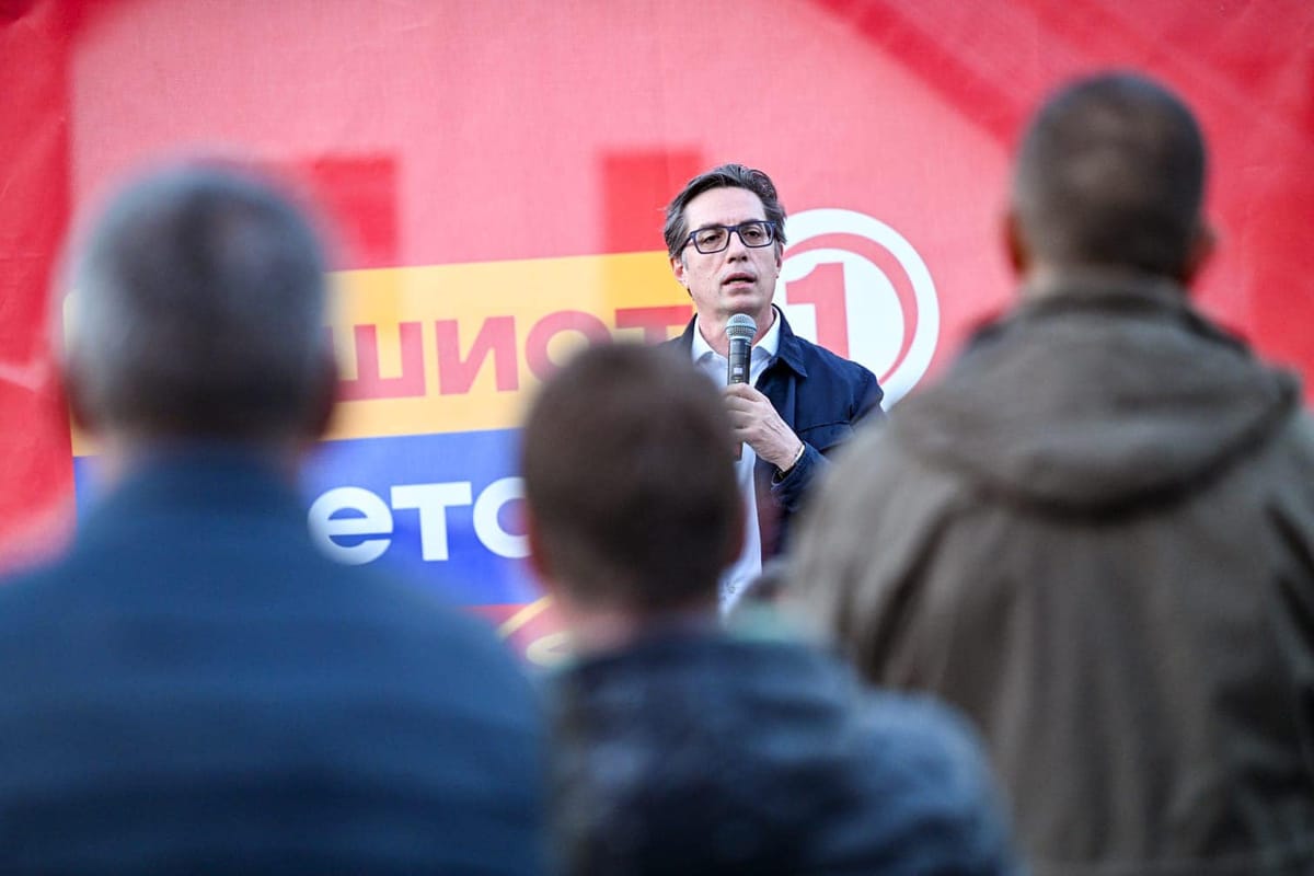 North Macedonia president loses big in first election round