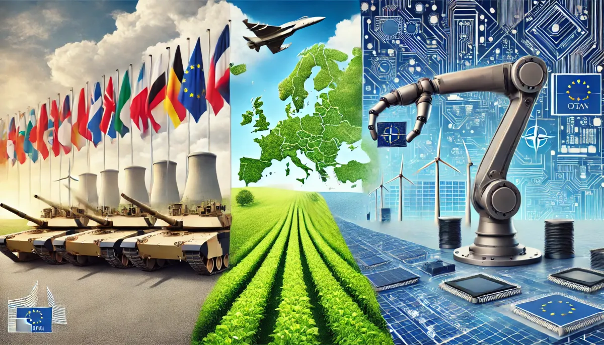 Europe’s trilemma: rearmament, green transition, competitiveness