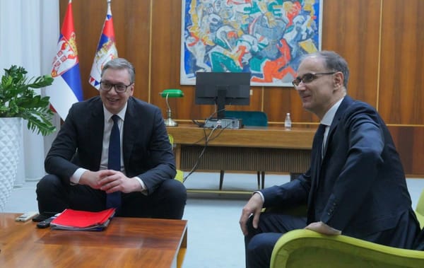 Aleksandar Vucic and Duro Macut