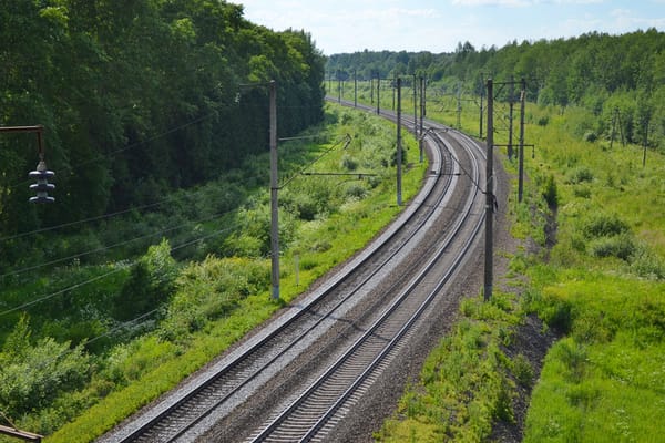 Picture of railway in Estonia