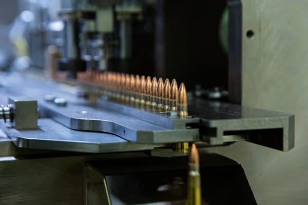 Illustration of mmunition production