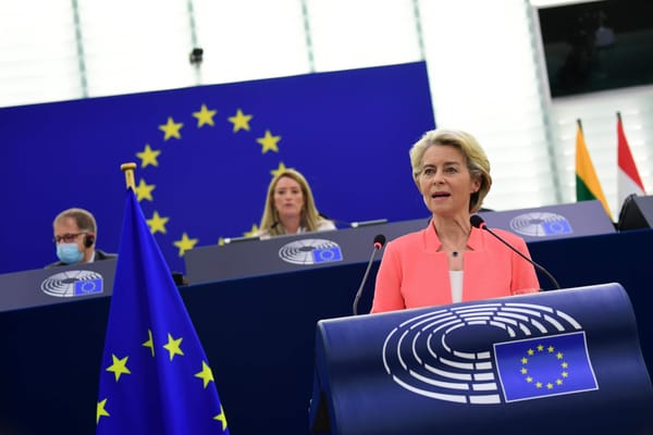 Von der Leyen takes bold tone in state of the union speech