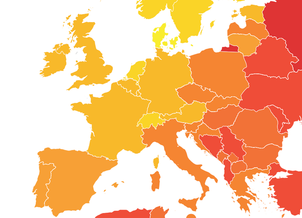Estonia tops TI's Corruption Perceptions Index in CEE, Hungary bottom